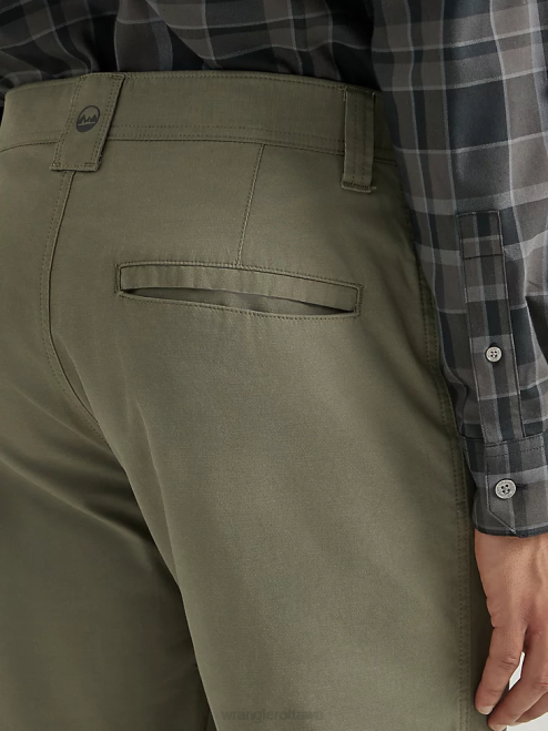 Wrangler Clothing Dusty Olive (112343358) Men Outdoor Chino Pant 8V2H252