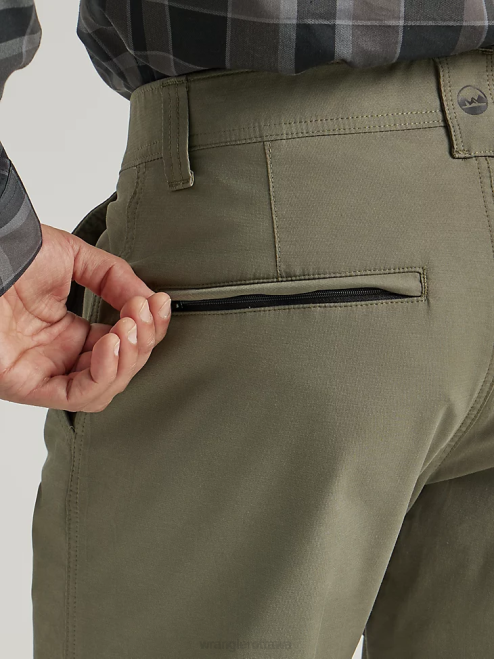 Wrangler Clothing Dusty Olive (112343358) Men Outdoor Chino Pant 8V2H252