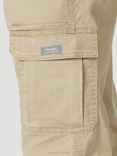 Wrangler Clothing Elmwood (10ZM7ABEW) Men Authentics Relaxed Stretch Cargo Pant 8V2H232
