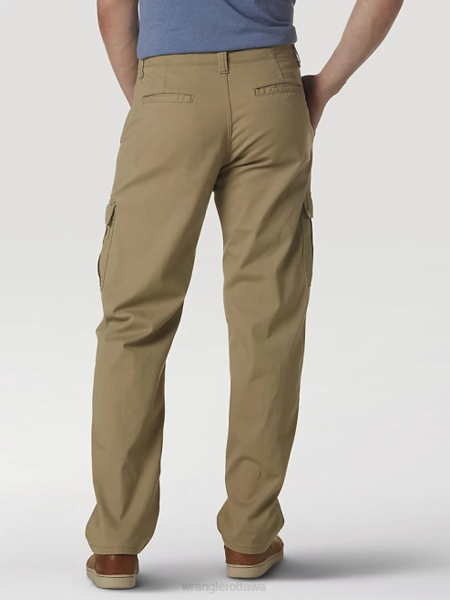 Wrangler Clothing Elmwood (70ABWEW) Men Five Star Premium Relaxed Fit Flex Cargo Pant 8V2H219