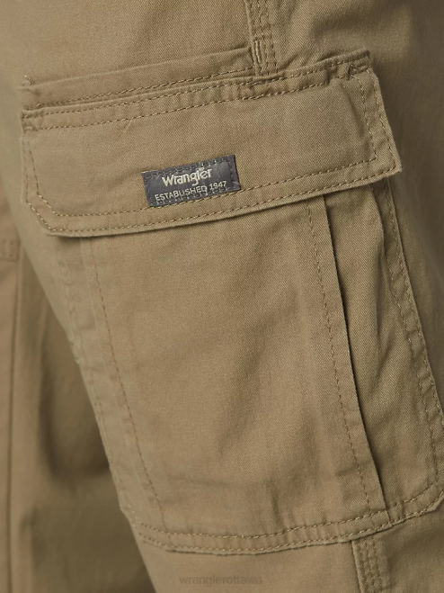 Wrangler Clothing Elmwood (70ABWEW) Men Five Star Premium Relaxed Fit Flex Cargo Pant 8V2H219