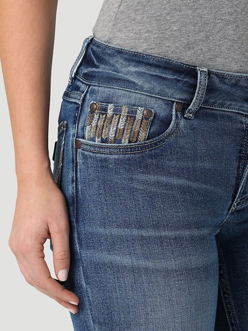 Wrangler Clothing Faye (112328736) Women Retro Mae Jean 8V2H741