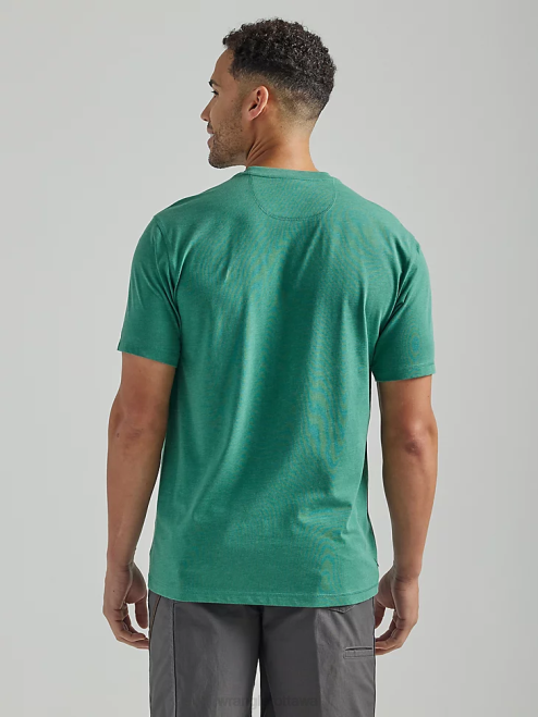 Wrangler Clothing Fir (112324983) Men RIGGS Workwear Short Sleeve 1 Pocket Performance T-Shirt 8V2H282