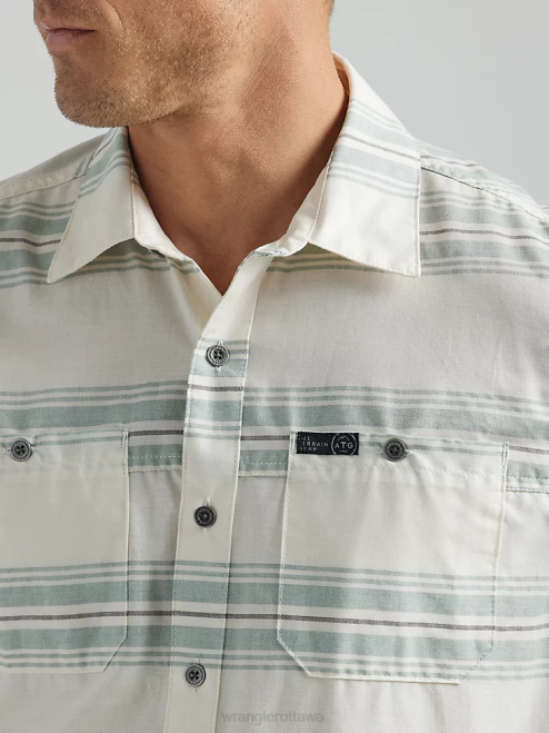 Wrangler Clothing Fountain Creek (112331278) Men ATG By Breeze Shirt 8V2H314
