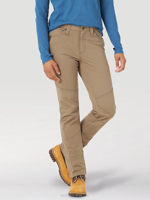 Wrangler Clothing Golden Khaki (3WF60GK) Women RIGGS Workwear Ripstop Ranger Cargo Pant 8V2H820