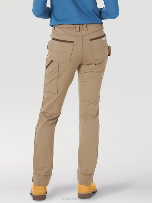 Wrangler Clothing Golden Khaki (3WF60GK) Women RIGGS Workwear Ripstop Ranger Cargo Pant 8V2H820