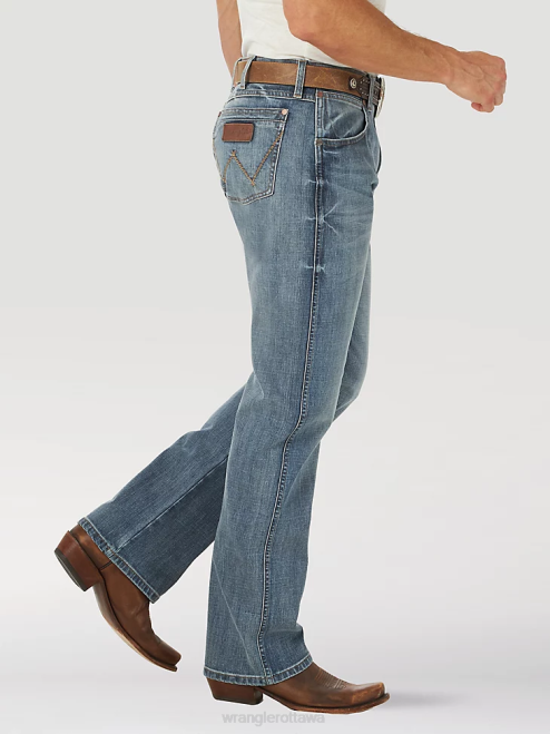 Wrangler Clothing Greeley (10WRT20GL) Men Retro Relaxed Fit Bootcut Jean 8V2H39