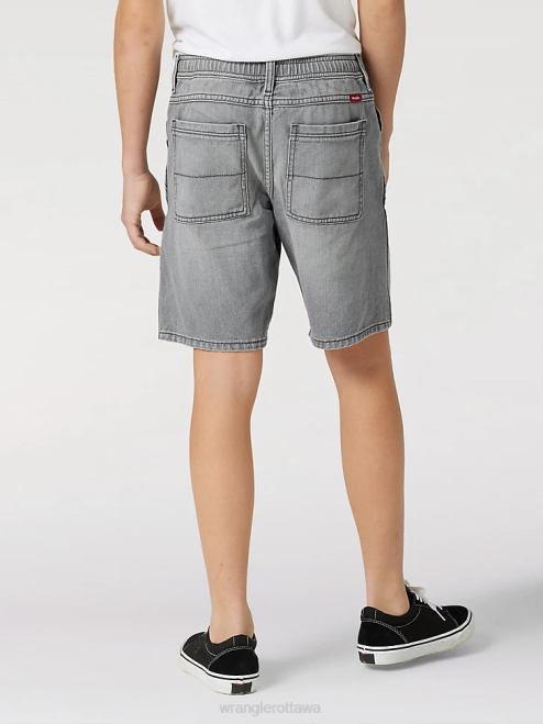 Wrangler Clothing Grey (112317195) Boys Relaxed Fit Skater Short 8V2H1020