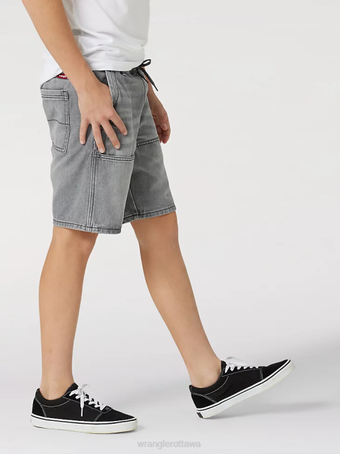 Wrangler Clothing Grey (112317195) Boys Relaxed Fit Skater Short 8V2H1020