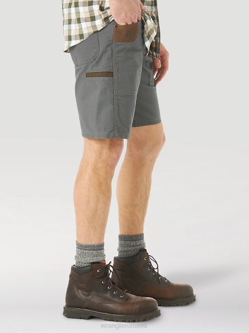 Wrangler Clothing Grey (3W341GY) Men RIGGS Workwear Regular Fit Work Short 8V2H664