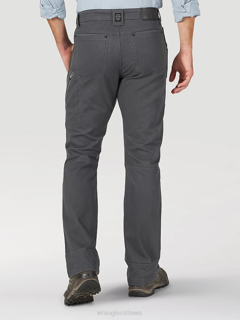 Wrangler Clothing Grey (NS857GY) Men ATG Reinforced Utility Pant 8V2H622