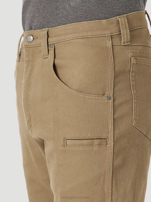 Wrangler Clothing Grey Pinstripe (112325410) Men RIGGS Workwear Utility Relaxed Short 8V2H674