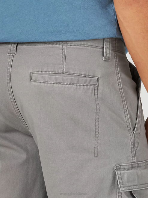 Wrangler Clothing Gunmetal (112314950) Men Five Star Premium Cargo Short 8V2H513