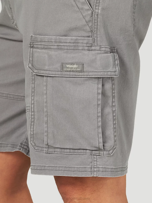 Wrangler Clothing Gunmetal (112314950) Men Five Star Premium Cargo Short 8V2H513