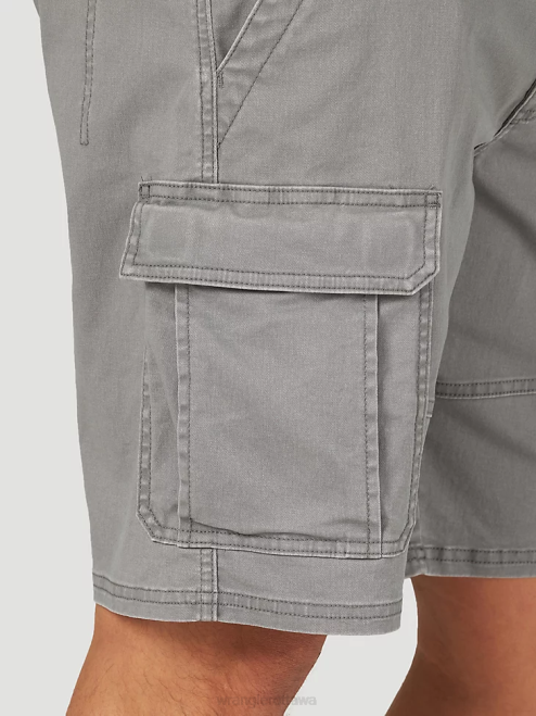 Wrangler Clothing Gunmetal (112314950) Men Five Star Premium Cargo Short 8V2H513