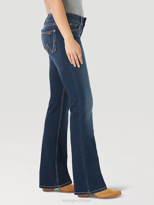 Wrangler Clothing HT Wash (09MWZHT) Women Retro Mae Jean 8V2H747
