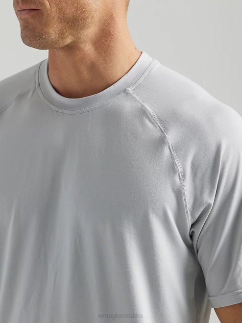 Wrangler Clothing Harbor Mist (112331282) Men ATG Performance Knit Shirt 8V2H290
