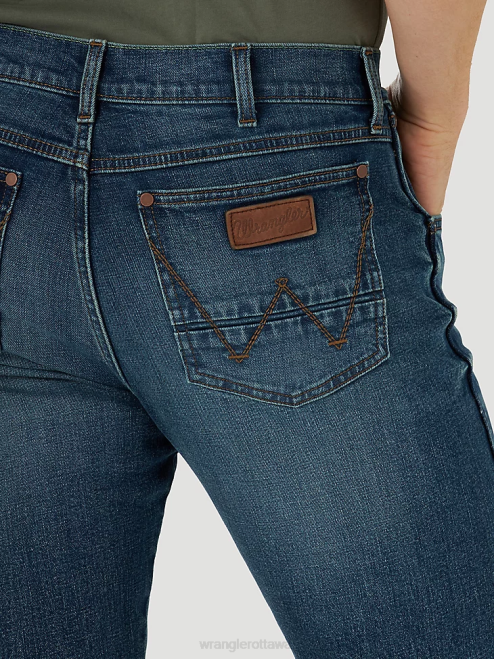 Wrangler Clothing Hereford (88MWZHE) Men Retro Slim Fit Straight Leg Jean 8V2H26