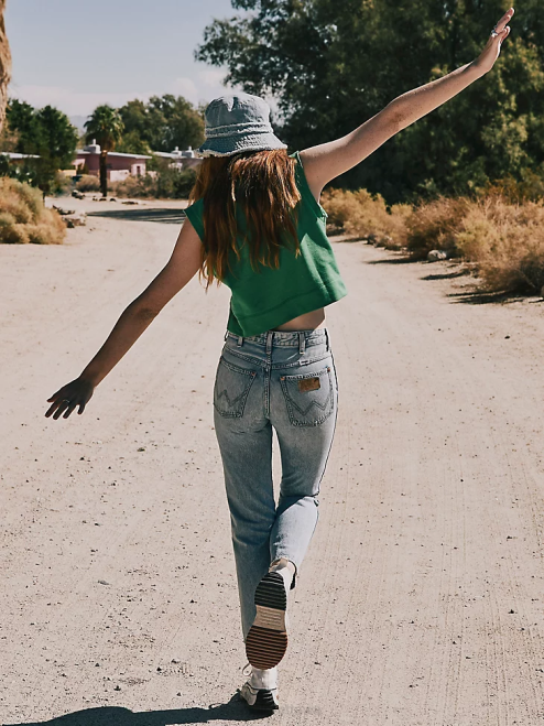 Wrangler Clothing Honolua (112334569) Women Wild West 603 High Rise Straight Jean 8V2H765