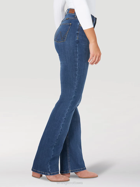 Wrangler Clothing Hudson (10MT1BTHD) Women High Rise Bold Boot Jean 8V2H734