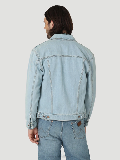Wrangler Clothing Icy Blue (112321108) Men Heritage Anti-Fit Jacket 8V2H618
