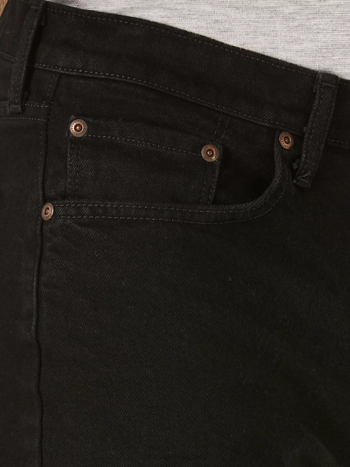 Wrangler Clothing Jet Black (10ZM2S0JB) Men Authentics Relaxed Jean Short 8V2H588