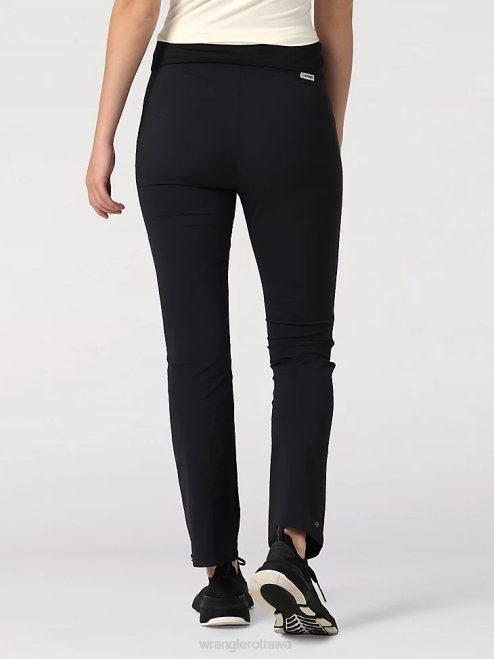 Wrangler Clothing Jet Black (112323827) Women ATG By FWDS Pull-On Pant 8V2H810