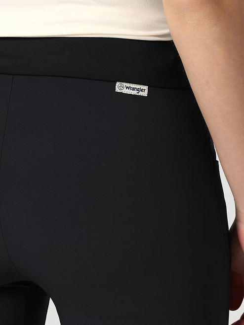 Wrangler Clothing Jet Black (112323827) Women ATG By FWDS Pull-On Pant 8V2H810