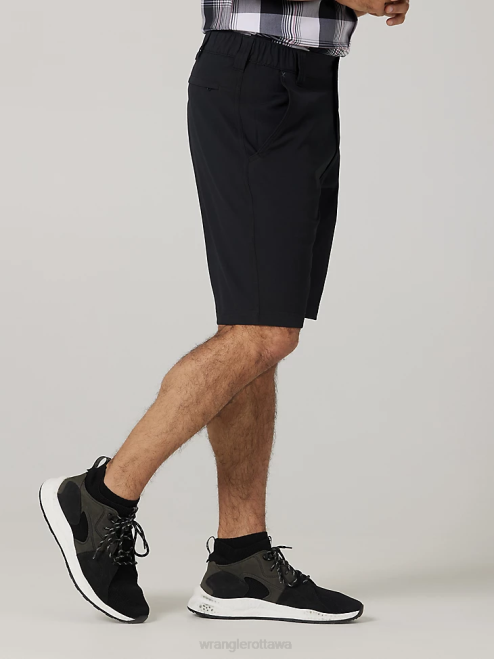 Wrangler Clothing Jet Black (112336128) Men Performance Elastic Waist Short 8V2H595