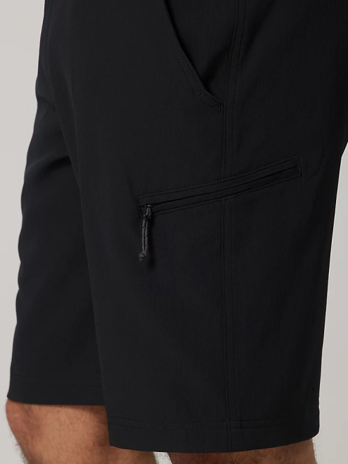 Wrangler Clothing Jet Black (112336128) Men Performance Elastic Waist Short 8V2H595