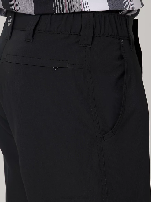 Wrangler Clothing Jet Black (112336128) Men Performance Elastic Waist Short 8V2H595