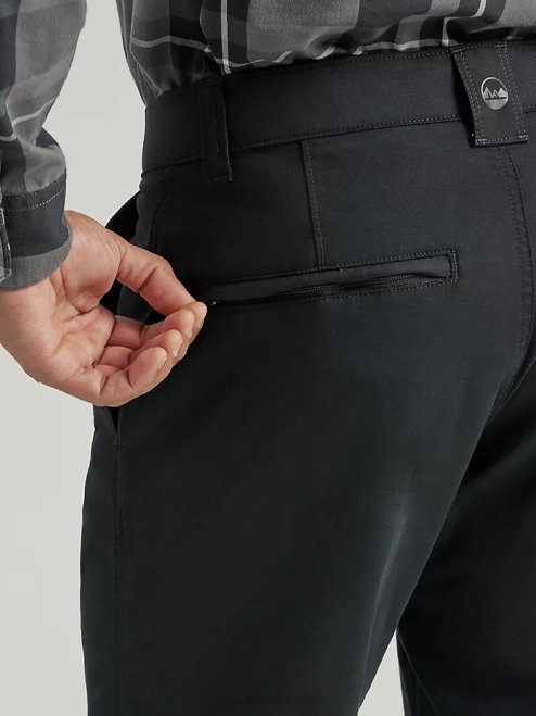 Wrangler Clothing Jet Black (112343348) Men Outdoor Chino Pant 8V2H249