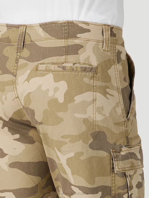 Wrangler Clothing Jungle Elmwood Camo (112316283) Men Authentics Stretch Cargo Short 8V2H560