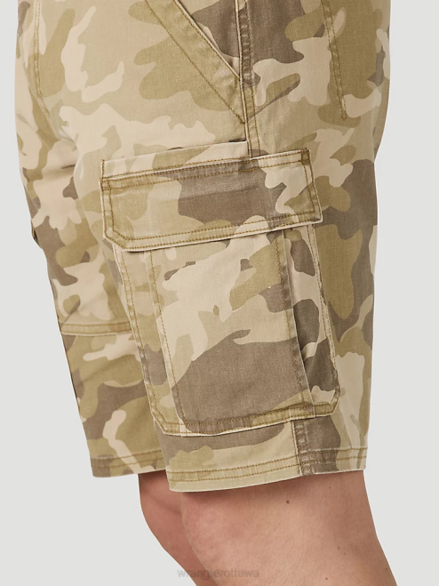 Wrangler Clothing Jungle Elmwood Camo (112316283) Men Authentics Stretch Cargo Short 8V2H560
