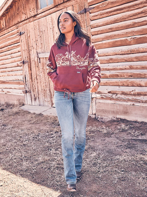 Wrangler Clothing KM Wash (09MWZKM) Women Retro Mae Jean 8V2H746