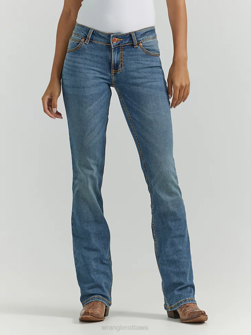 Wrangler Clothing KM Wash (09MWZKM) Women Retro Mae Jean 8V2H746