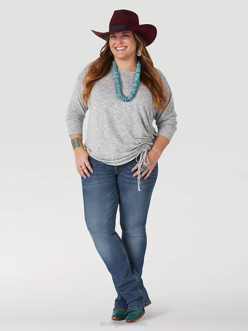 Wrangler Clothing KM Wash (09PWZKM) Women Retro Mae Jean (Plus) 8V2H802