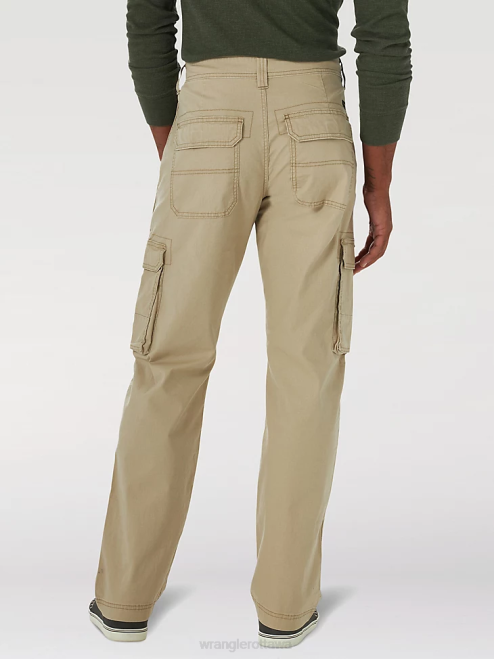 Wrangler Clothing Khaki (10MGW90KH) Men Cargo Pant 8V2H212