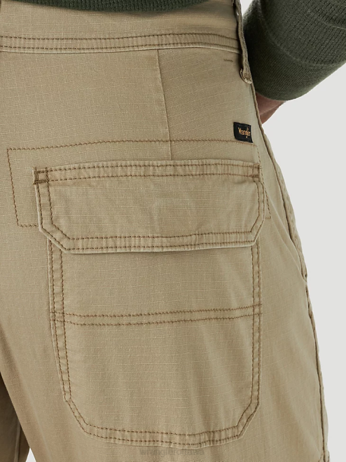 Wrangler Clothing Khaki (10MGW90KH) Men Cargo Pant 8V2H212