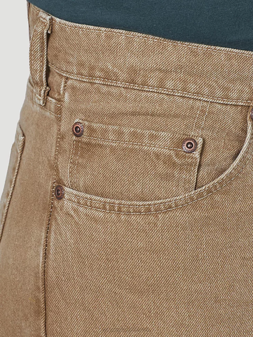 Wrangler Clothing Khaki (10ZM200CK) Men Authentics Relaxed Fit Cotton Jean 8V2H114