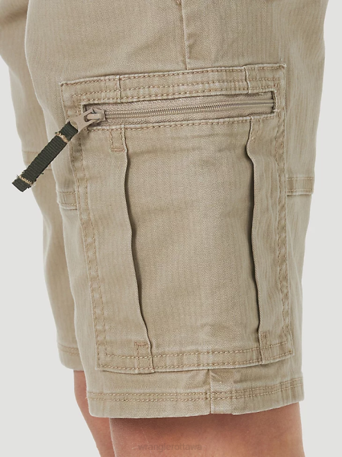 Wrangler Clothing Khaki (4RMHWKH) Boys Comfort Flex Cargo Short 8V2H995