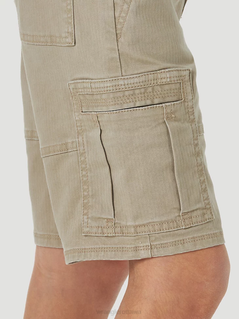 Wrangler Clothing Khaki (4RMHWKH) Boys Comfort Flex Cargo Short 8V2H995