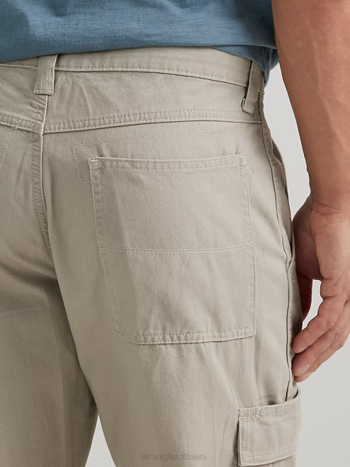 Wrangler Clothing Khaki Dust (10ZM6LGKD) Men Authentics Relaxed Cargo Pant 8V2H241