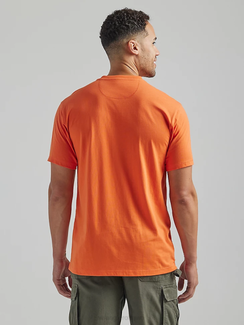 Wrangler Clothing Koi (112324982) Men RIGGS Workwear Short Sleeve 1 Pocket Performance T-Shirt 8V2H283