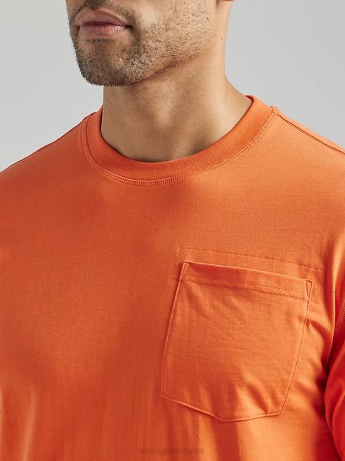 Wrangler Clothing Koi (112324982) Men RIGGS Workwear Short Sleeve 1 Pocket Performance T-Shirt 8V2H283