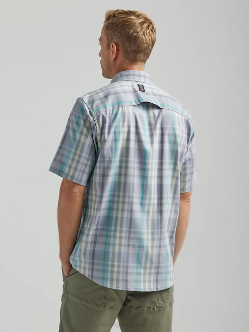 Wrangler Clothing Kure Plaid (112333873) Men ATG By Horizon Plaid Shirt 8V2H652