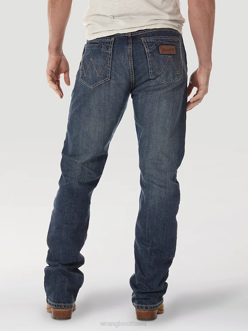 Wrangler Clothing Layton (WLT77LY) Men Retro Slim Fit Bootcut Jean 8V2H2