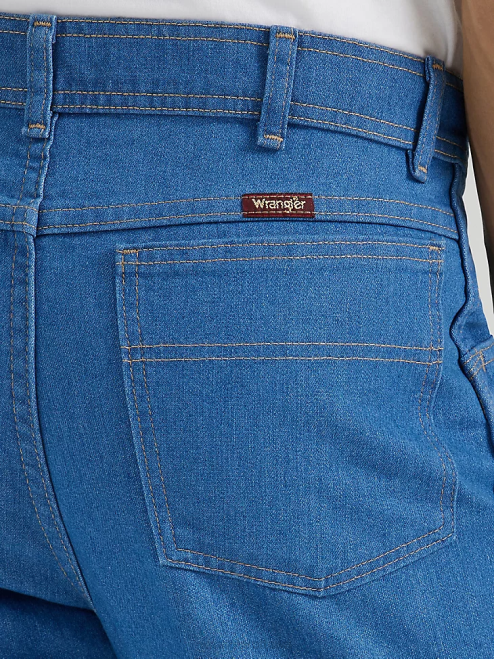 Wrangler Clothing Light Blue (85498LB) Men Five Star Premium Regular Flex Fit Jean 8V2H190