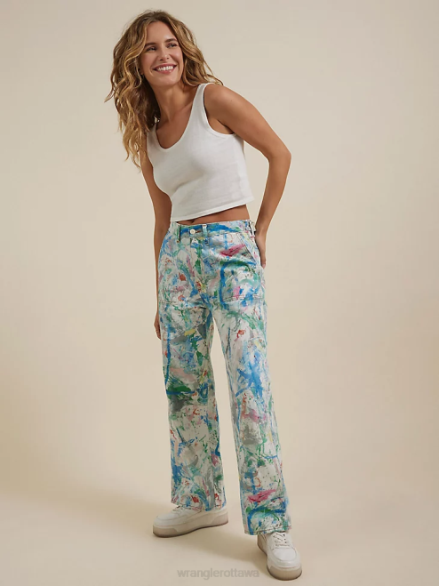 Wrangler Clothing Light Stone (WBRWSLS) Women Reworked Short 8V2H822