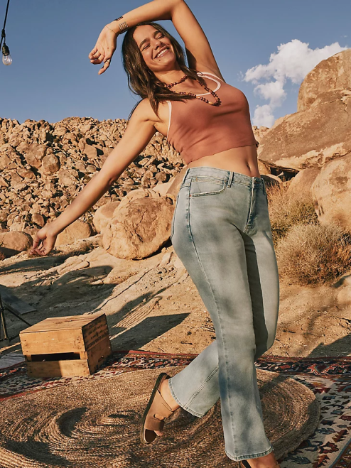 Wrangler Clothing Light Wash (112327629) Women High Rise Bold Boot Jean 8V2H731